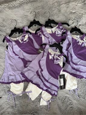 NWT Isobella & Chloe Purple Ruffle 2pc Set | CHOOSE SIZE | $44